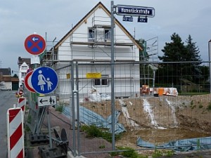 Neubauten in der Hunsrückstraße