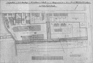 Lageplan der Lederfabrik Graubner + Scholl in Unterliederbach
