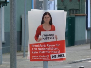 Janine Wissler, gegen Nazis und für soziale Gerechtigkeit