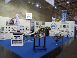 Stand der LEAB Atomotive GmbH auf IAA 2012 in Hannover