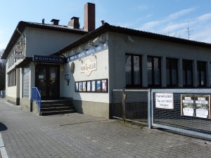 Die Sport- und Kulturhalle in Frankfurt am Main Unterliederbach
