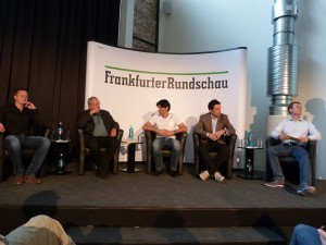 Podiumsdiskussion der Frankfurter Rundschau