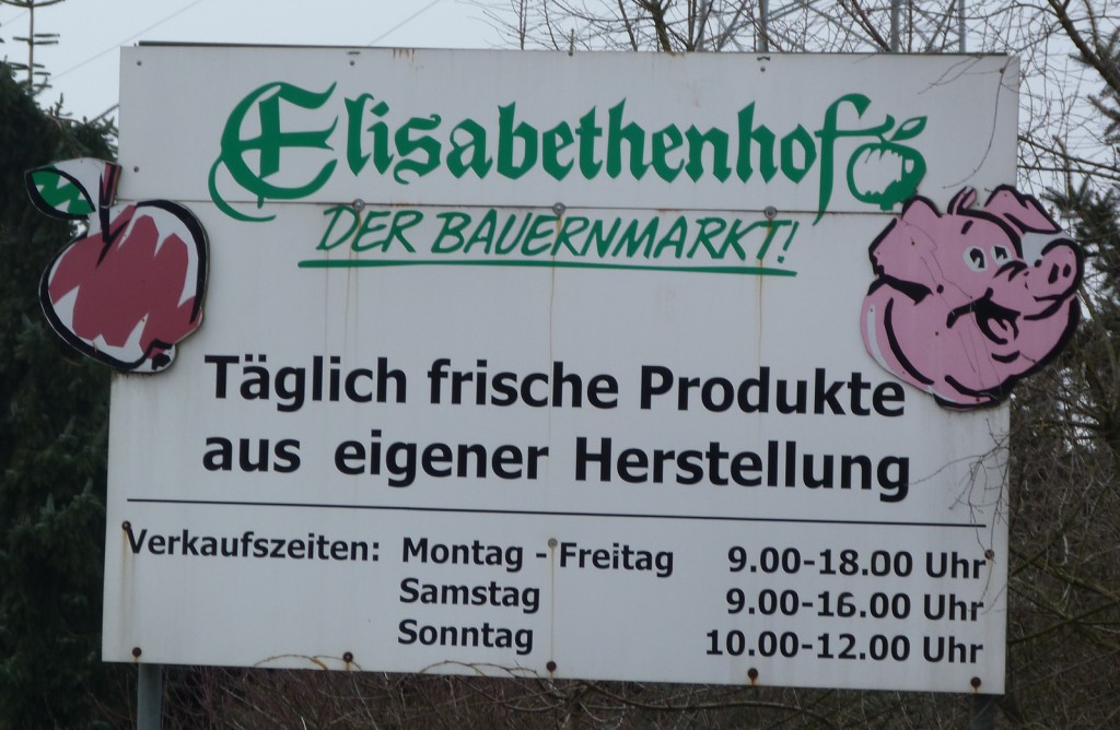 Elisabethenhof in Frankfurt am Main Unterliederbach, Öffnungszeiten