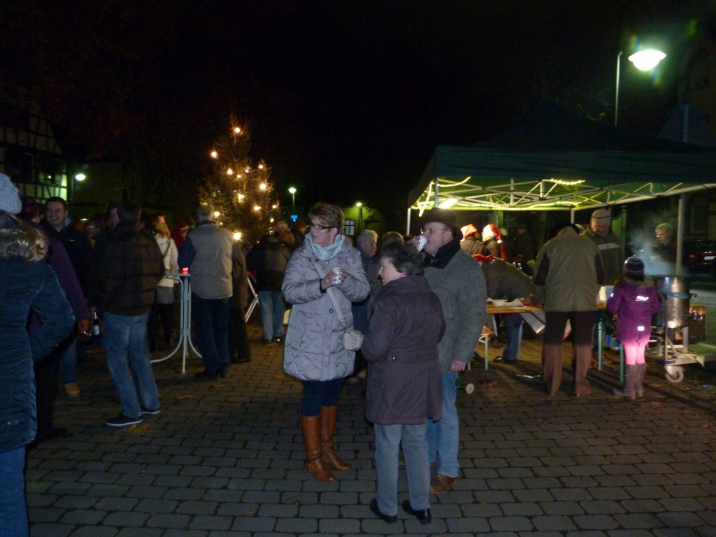 Weihnachtsbaum in Unterliederbach