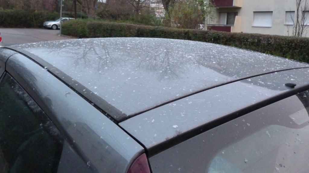 Erste Schneeflocken im Dezember 2014