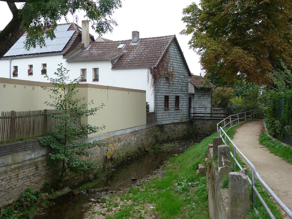 Der Liederbach in Frankfurt am Main Unterliederbach