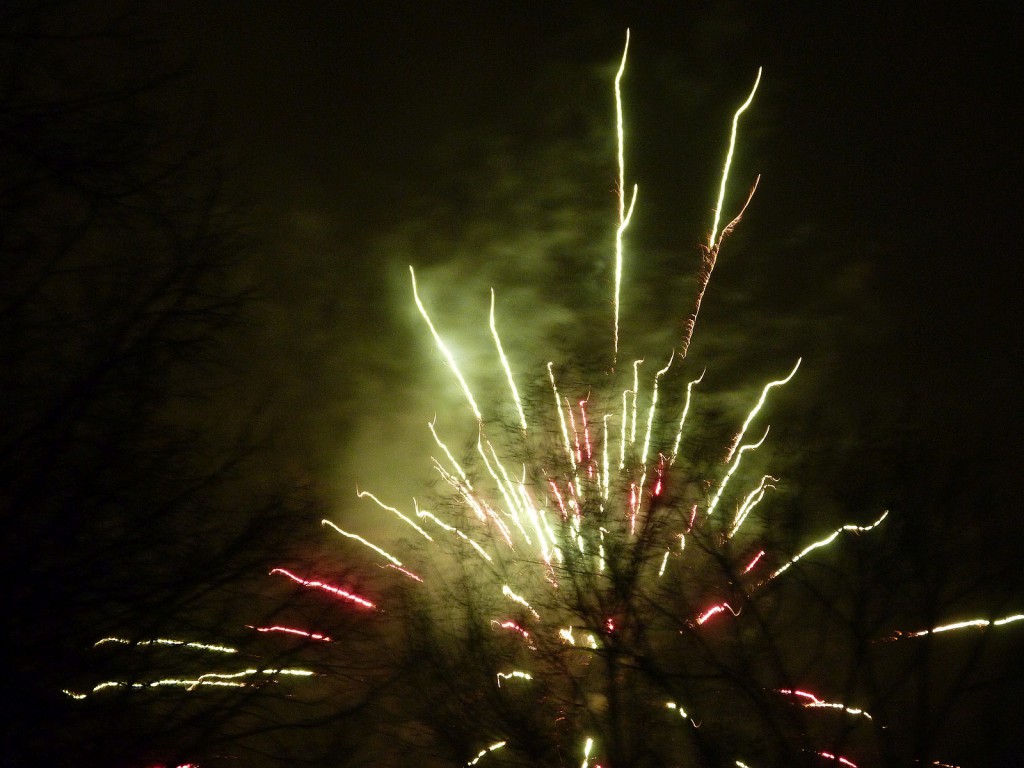 Frankfurt am Main Unterlieder 0 Uhr 01 am 01. Januar 2016