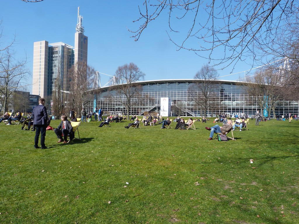 CeBIT 2016 in Hannover, Außengelände