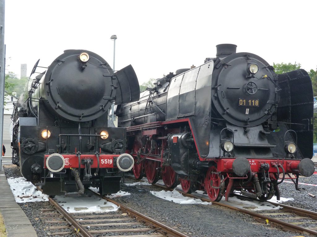 CFL 5519 und 01 118 in Königstein im Taunus