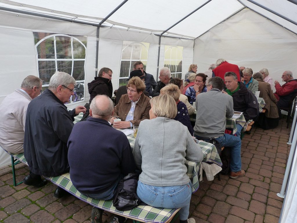 Auf dem Unterliederbacher Ladwerschfest 2015