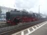 01 118 bei der Abfahrt nach Meiningen