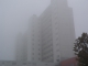Klinikum Frankfurt Höchst im Nebel