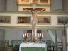 Dorfkirche Unterliederbach, Altar und Orgel