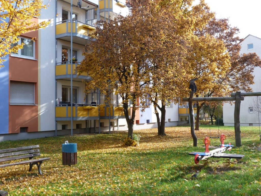 Herbstimpressionen in der Euckenstraße, Frankfurt am Main Unterliederbach