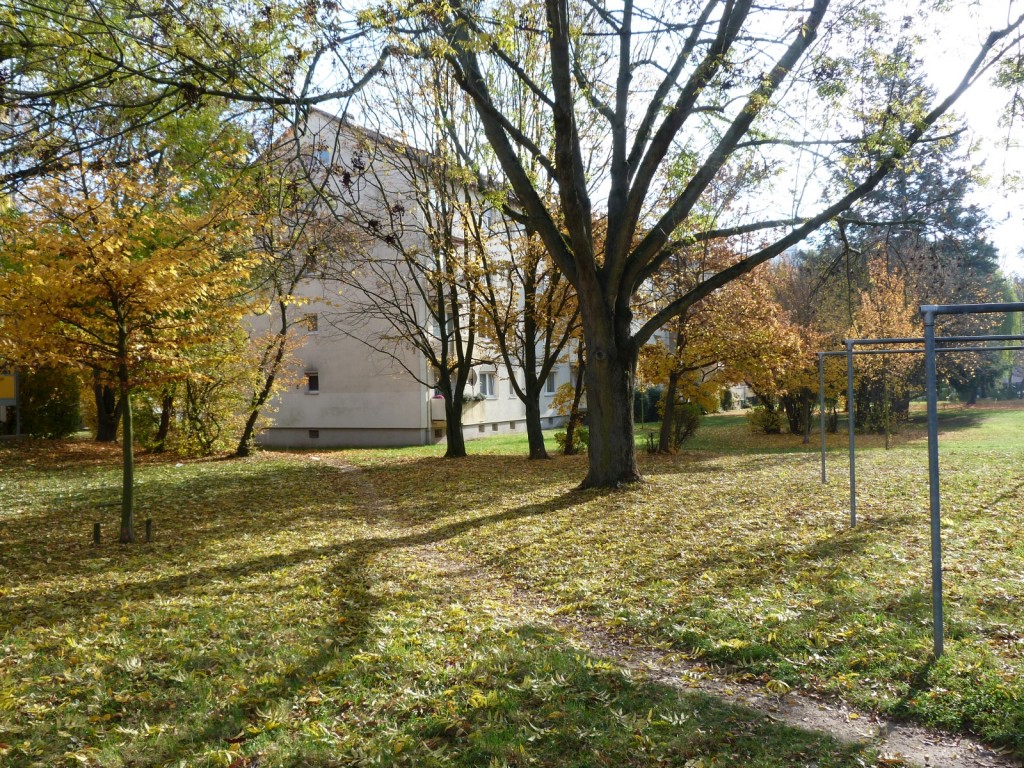 Blick von der Eucken- zur Sieringstraße, Frankfurt am Main Unterliederbach