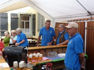 Auf dem Sommerfest des Heimat- und Geschichtsvereins