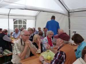 Auf dem Sommerfest des Heimat- und Geschichtsvereins