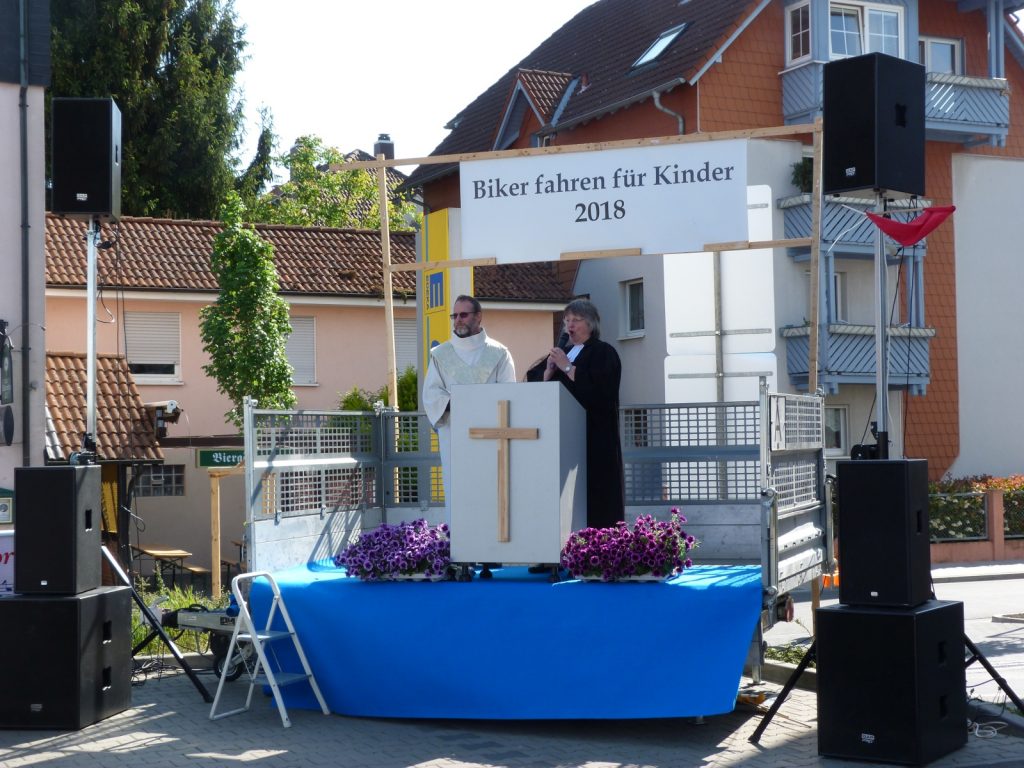 Iker fahren für Kinder - die Andacht.