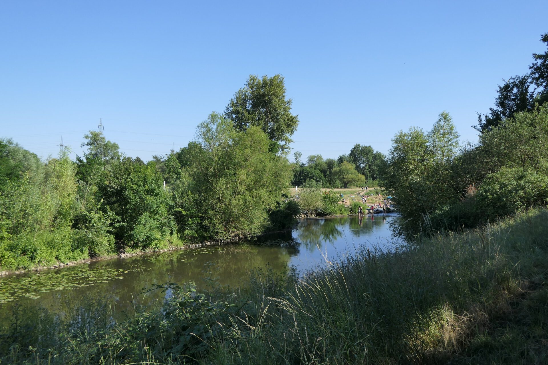 Nidda zwischen Frankfurt am Main Höchst und Nied