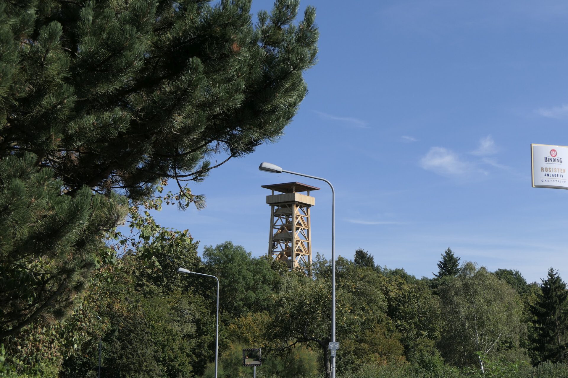 Neuer Goetheturm in Frankfurt am Main Sachsenhausen