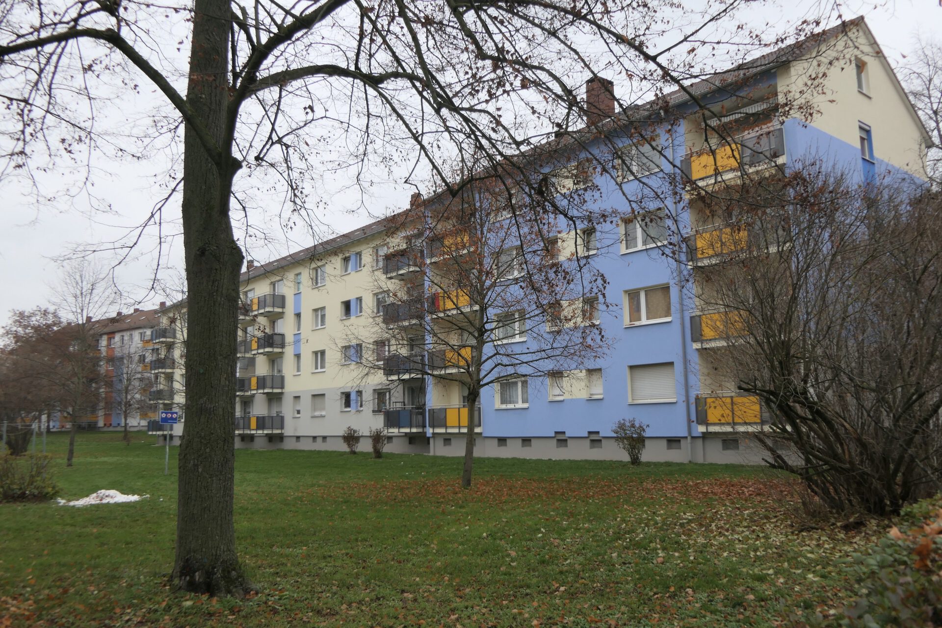 Sieringstraße, nach dem ersten Schnee.