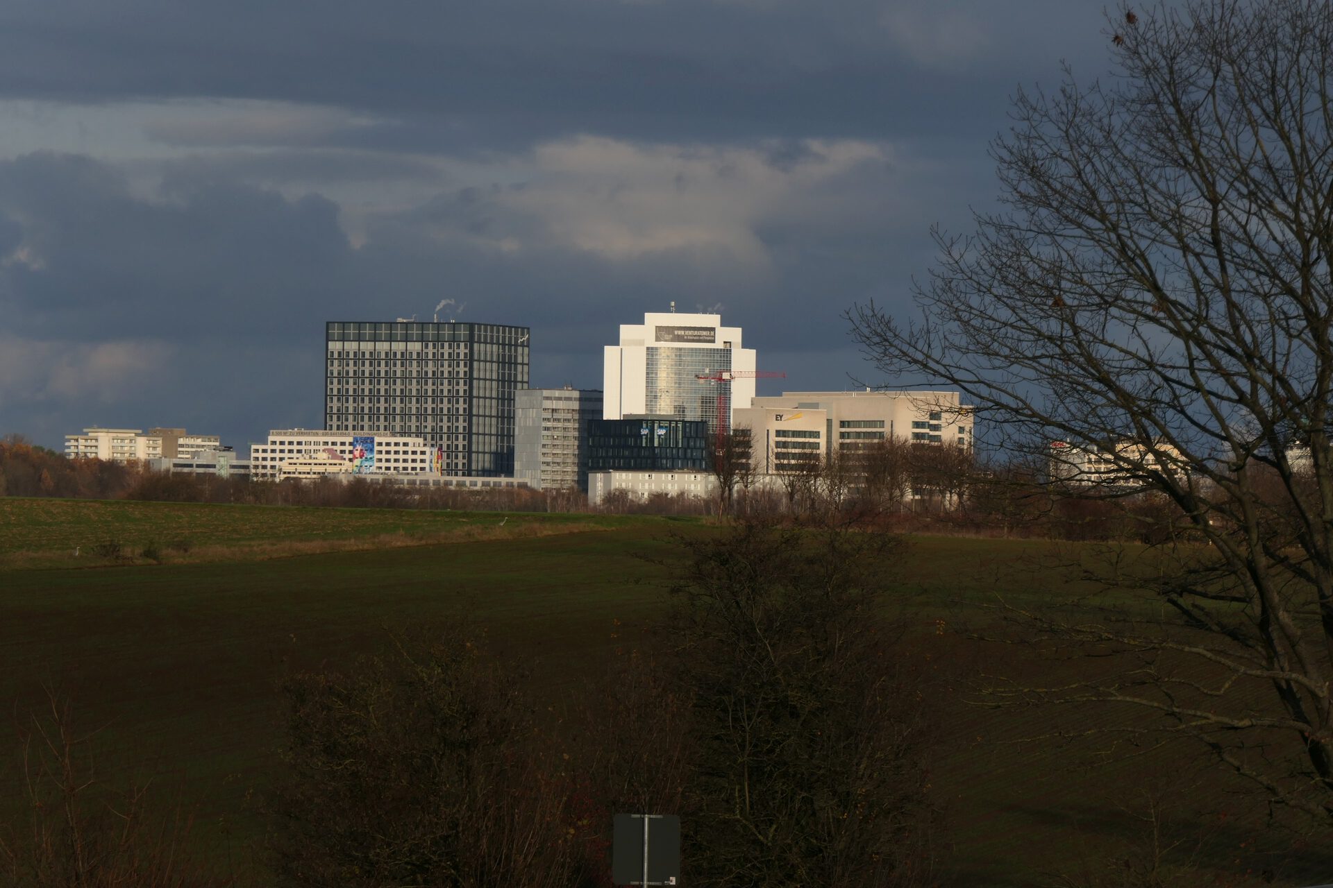 Eschborn-Süd mit Ventura Towea, SAP und EY