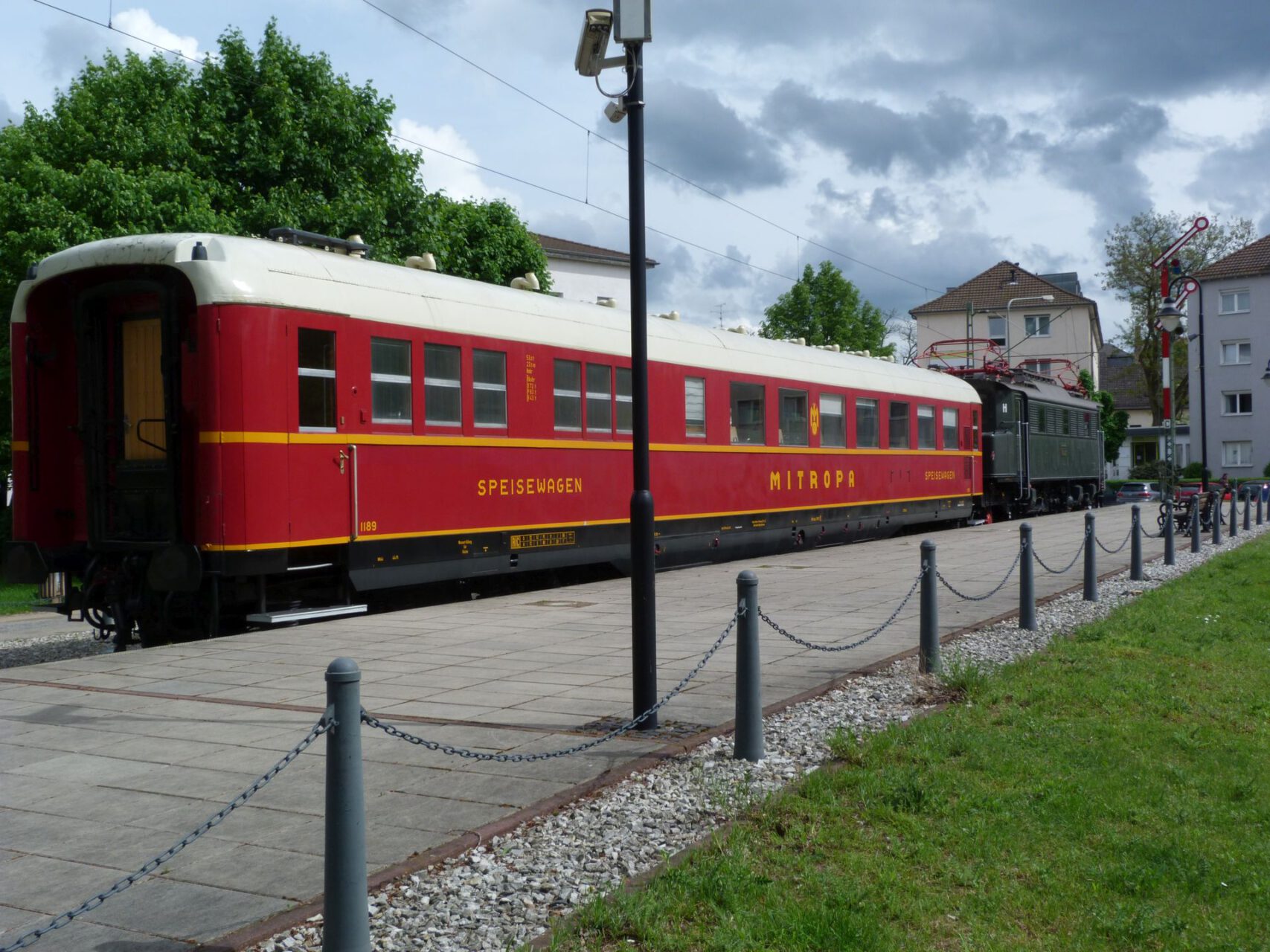 Speisewagen, Mitropa, E04 20, Frankfurt am Main, Strphensonstraße