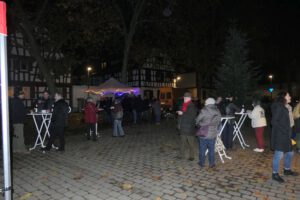 Frankfurt am Main Unterliederbach, Wiehnachtsbaum, Marktplatz