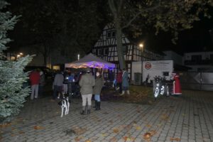 Frankfurt am Main Unterliederbach, Wiehnachtsbaum, Marktplatz