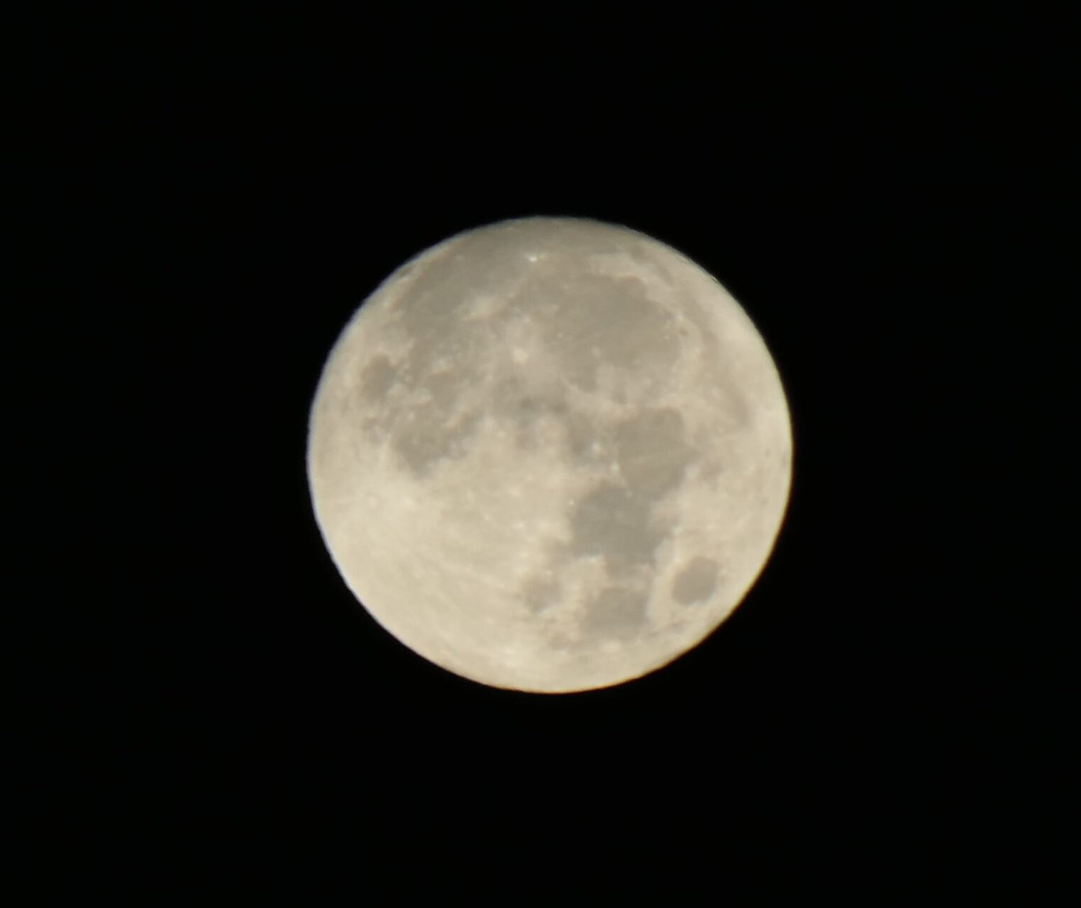 Mond über Unterliederbach