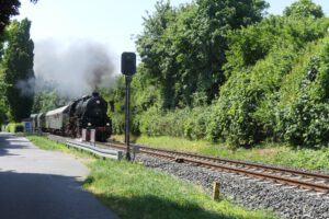 52 4867, Mit Volldampf In den Taunus, Güterzugdampflokomotive, Starenweg