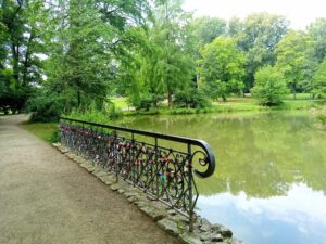 Brücke im Kurpark Bad Homburg