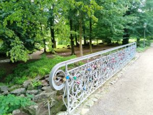 Brücke im Kurpark Bad Homburg