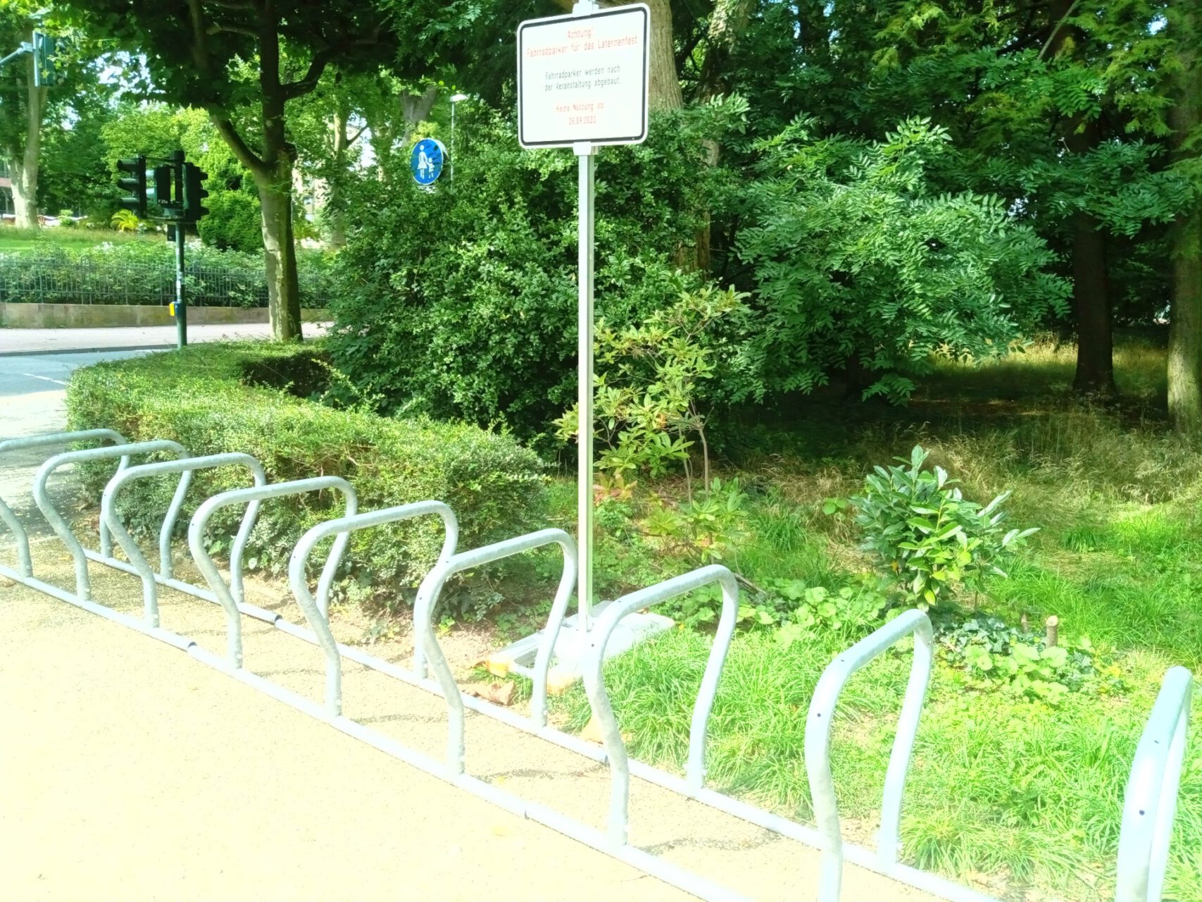 Fahrradparker, Bad Homburg, Kurpark