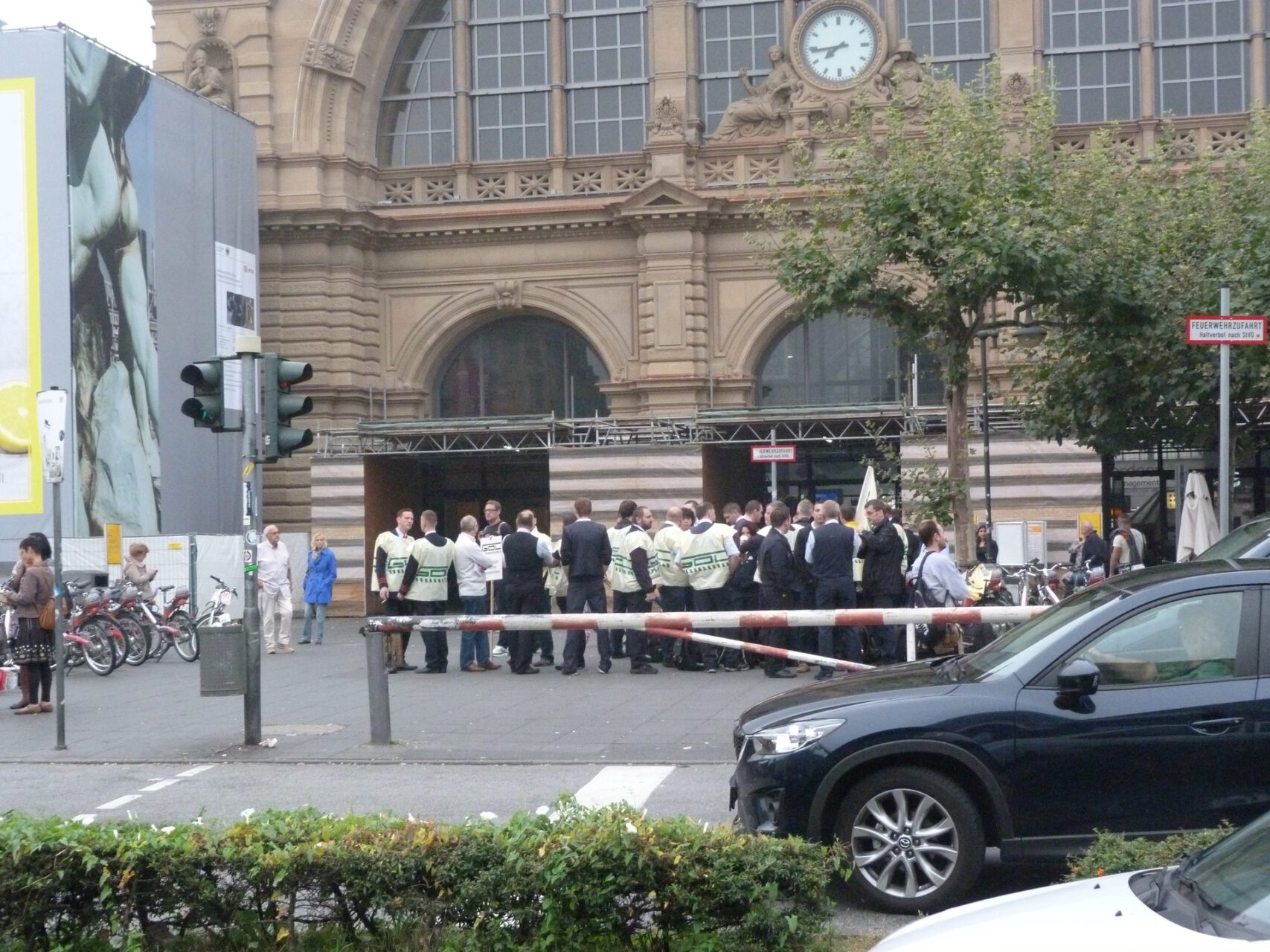 Frankfurt am Main, Hauptbahnhof, GDL, Streik