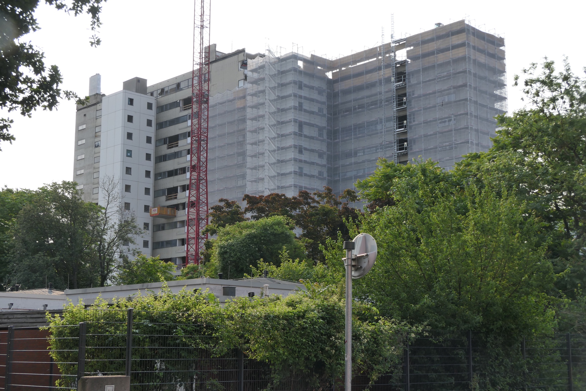 Frankfurt am Main, Höchst, Klinikum, Bettenhaus alt