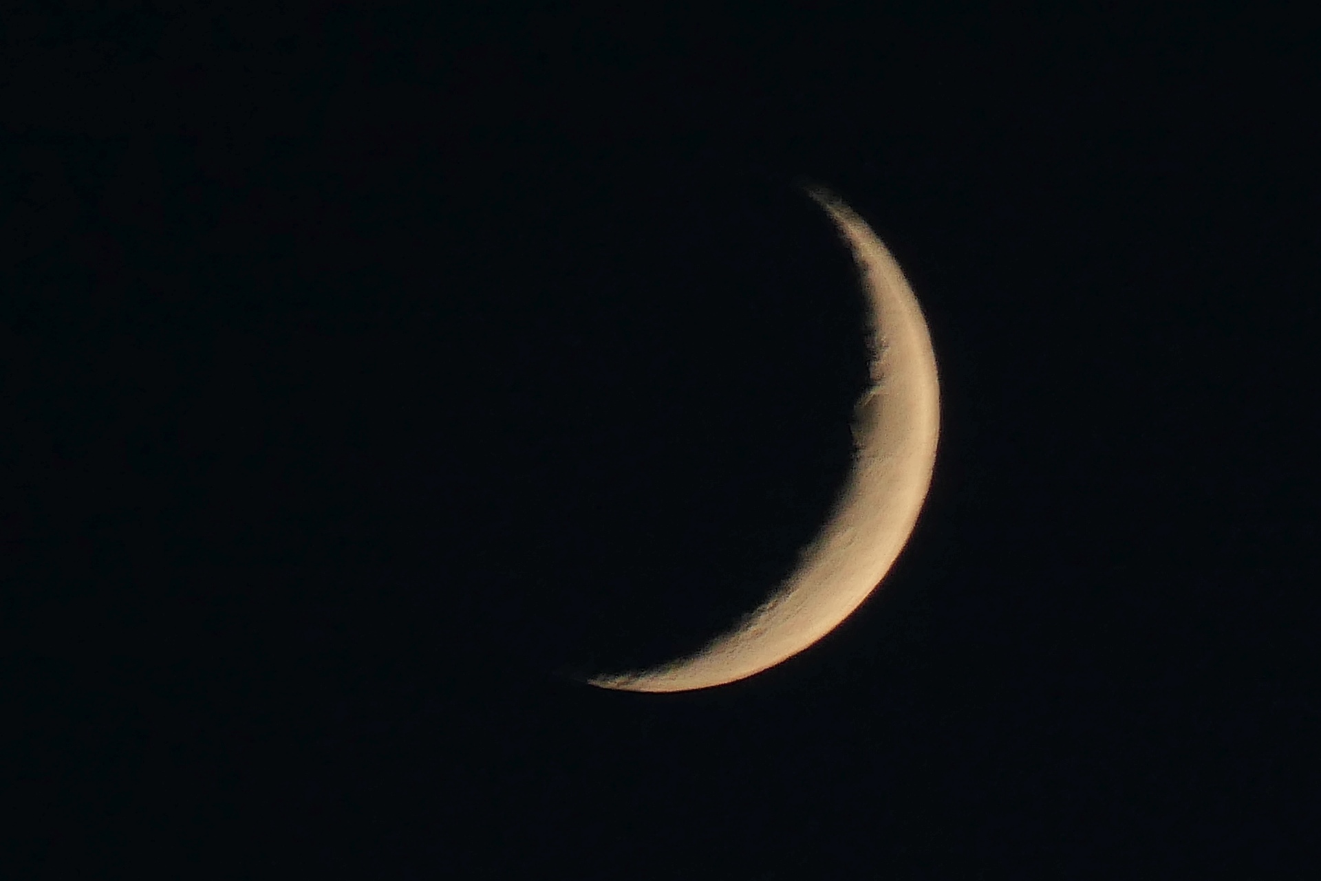 Frankfurt am Main, Mond, zunehmend