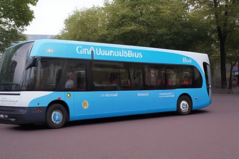 Symbolbild Bus, Stable Diffusion, Seed 4