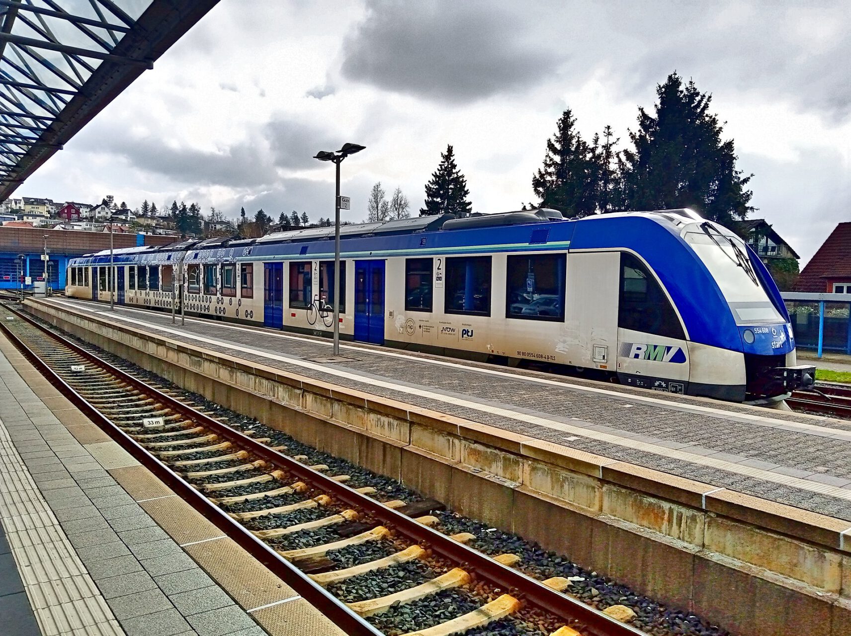 Königstein, Bahnhof, Alstom Coradia iLint