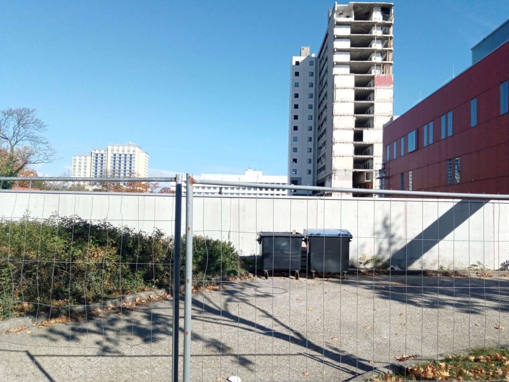 Frankfurt am Main, Höchst, Klinikum, altes Bettenhaus
