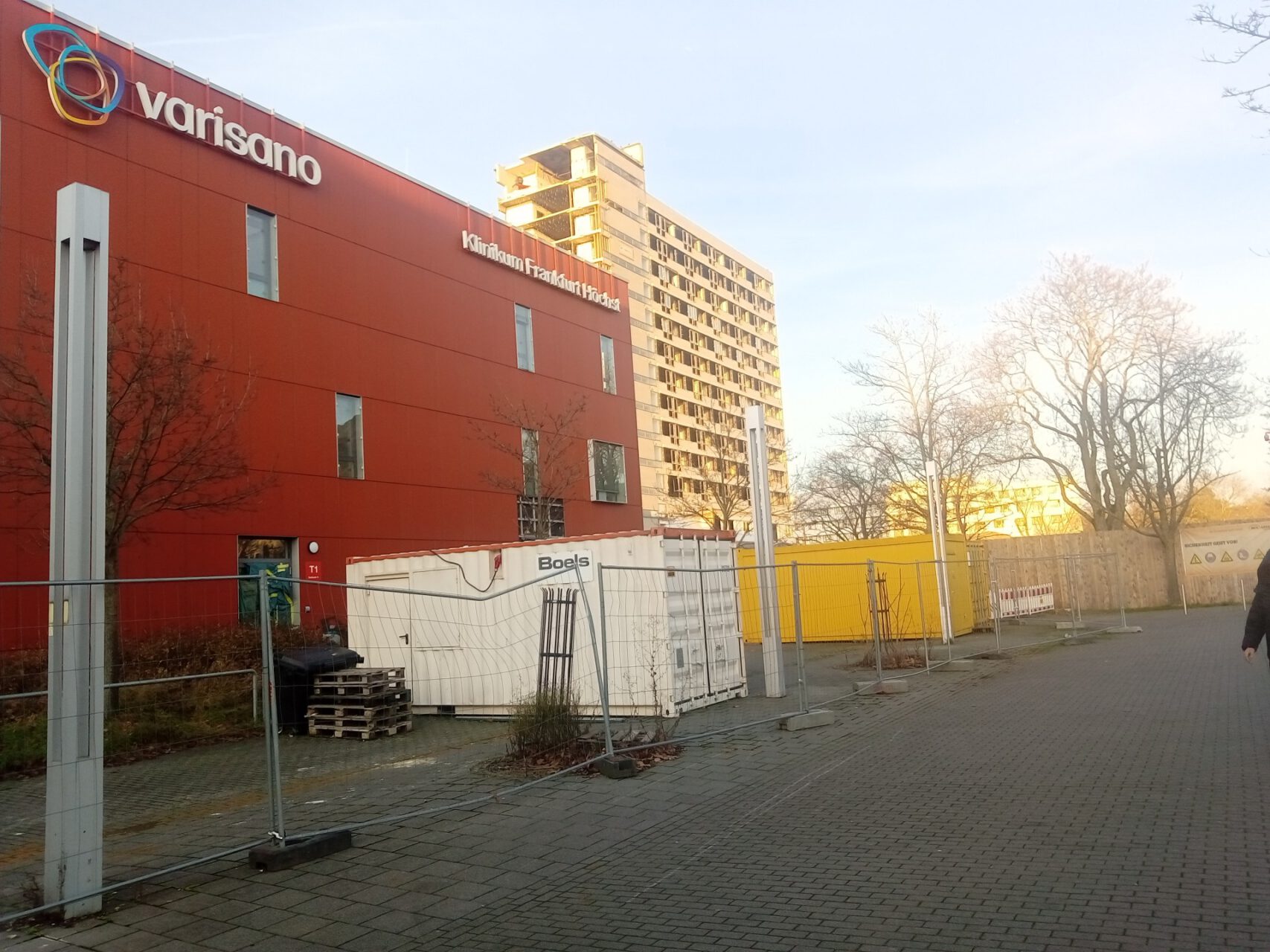 Frankfurt am Main, Höchst, Klinikum, altes Bettenhaus