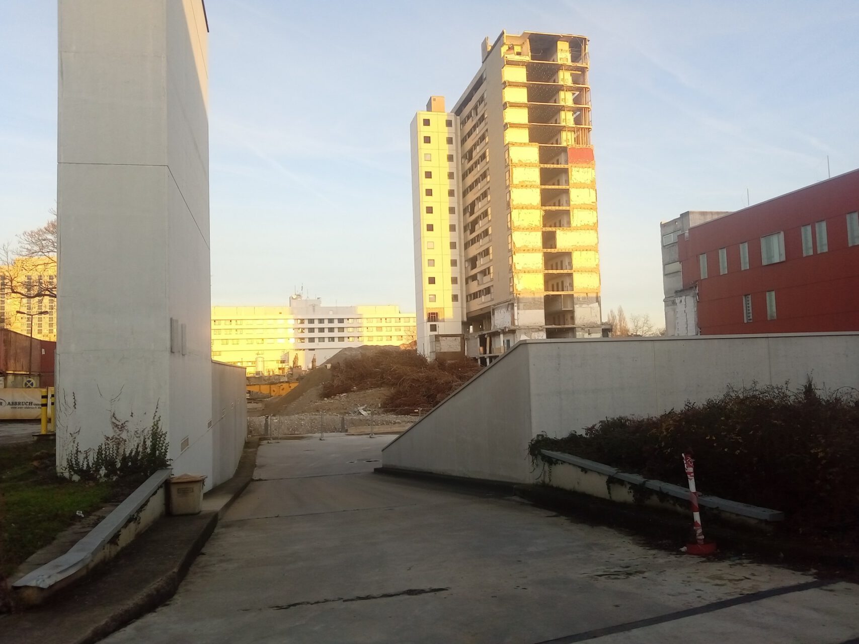 Frankfurt am Main, Höchst, Klinikum, altes Bettenhaus