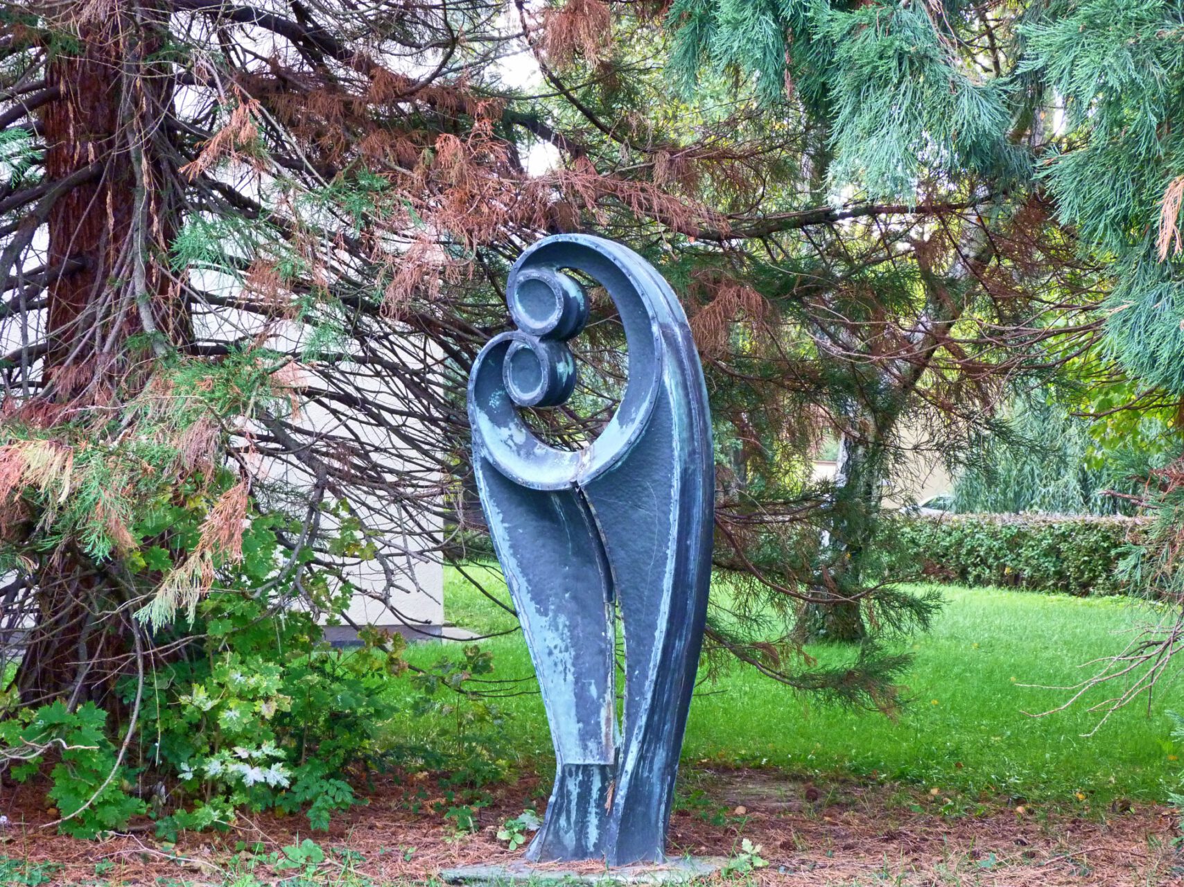 Frankfurt am Main, Unterliederbach, Johannesallee, Paar