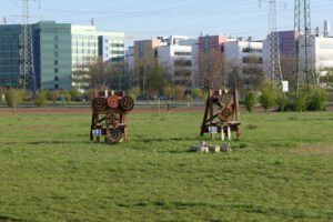 Frankfurt am Main, Schwanheim, Unterfeld, Bogenschießen