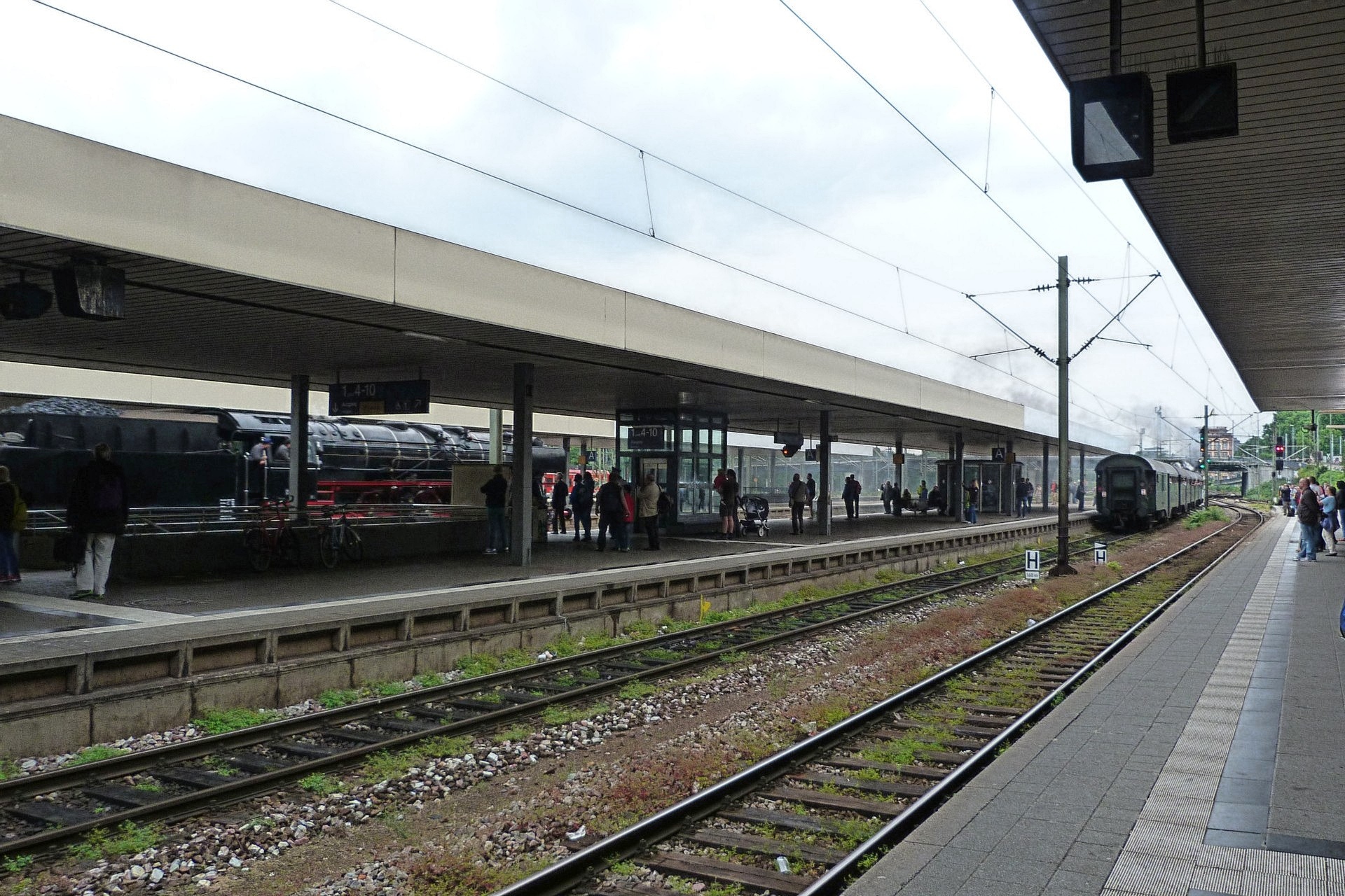 Mannheim Hbf, Plandampf, 01 202