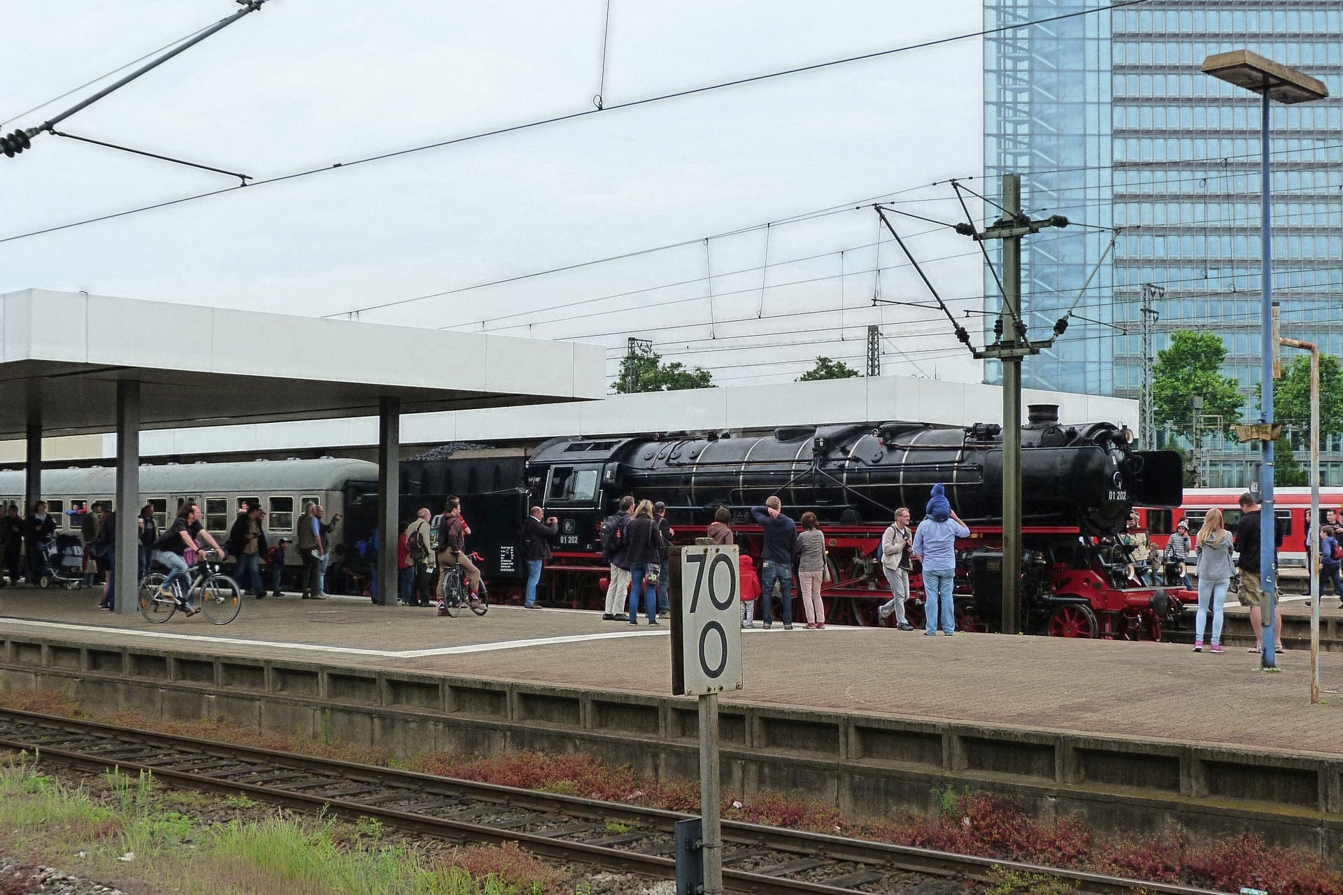 Mannheim Hbf, Plandampf, 01 202