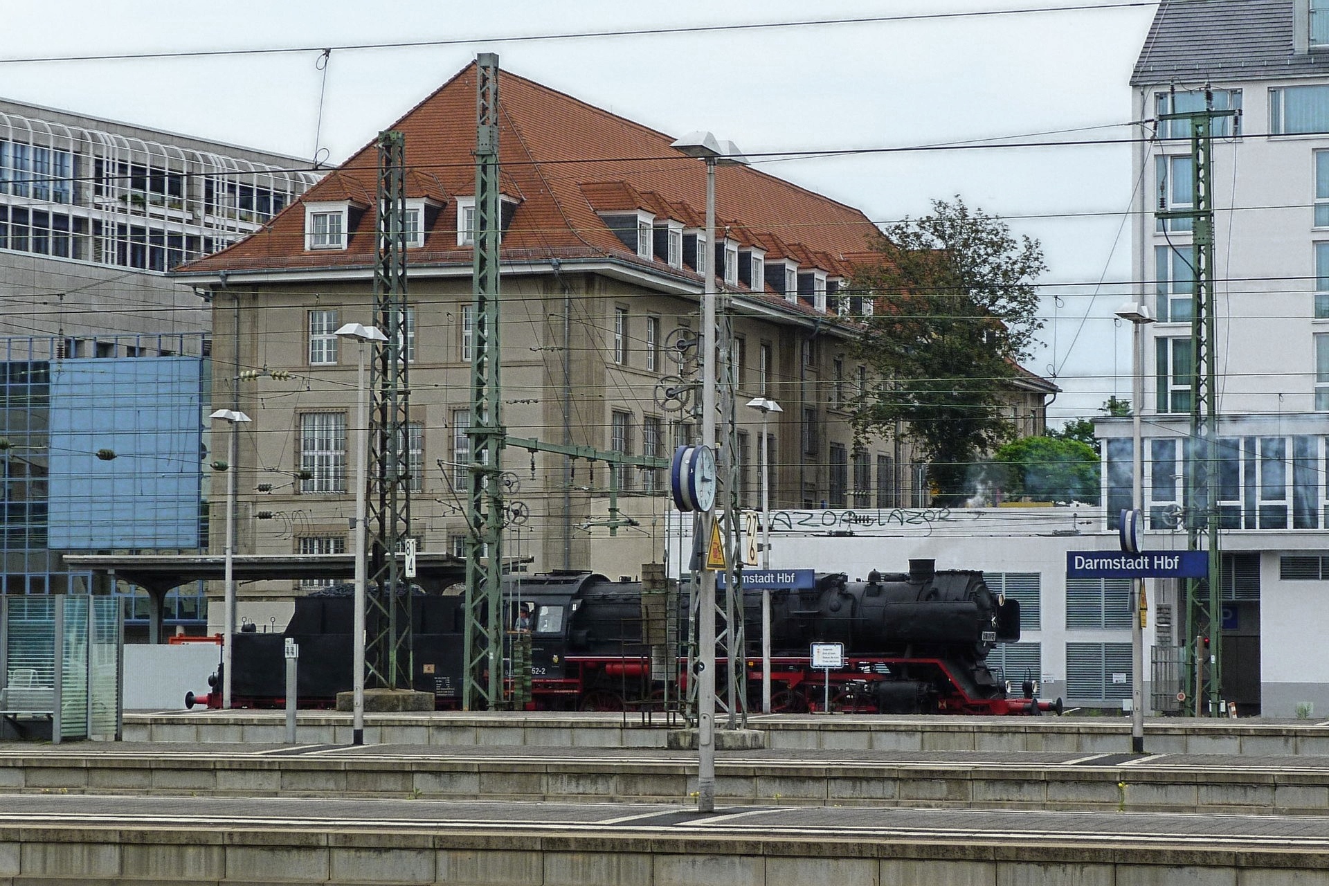 Darmstadt Hbf, Plandampf, 50 3552-2