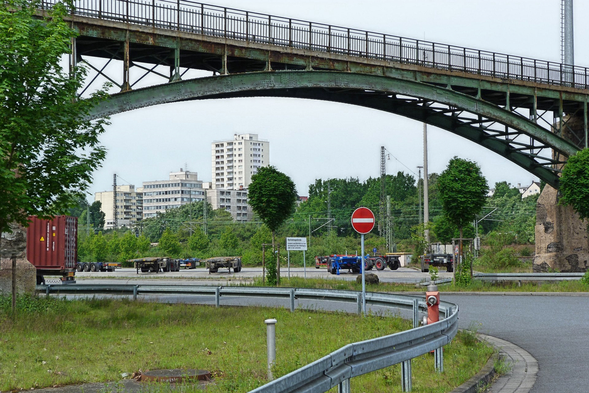 Frankfurt am Main, Ostend, Schwedlerbrücke