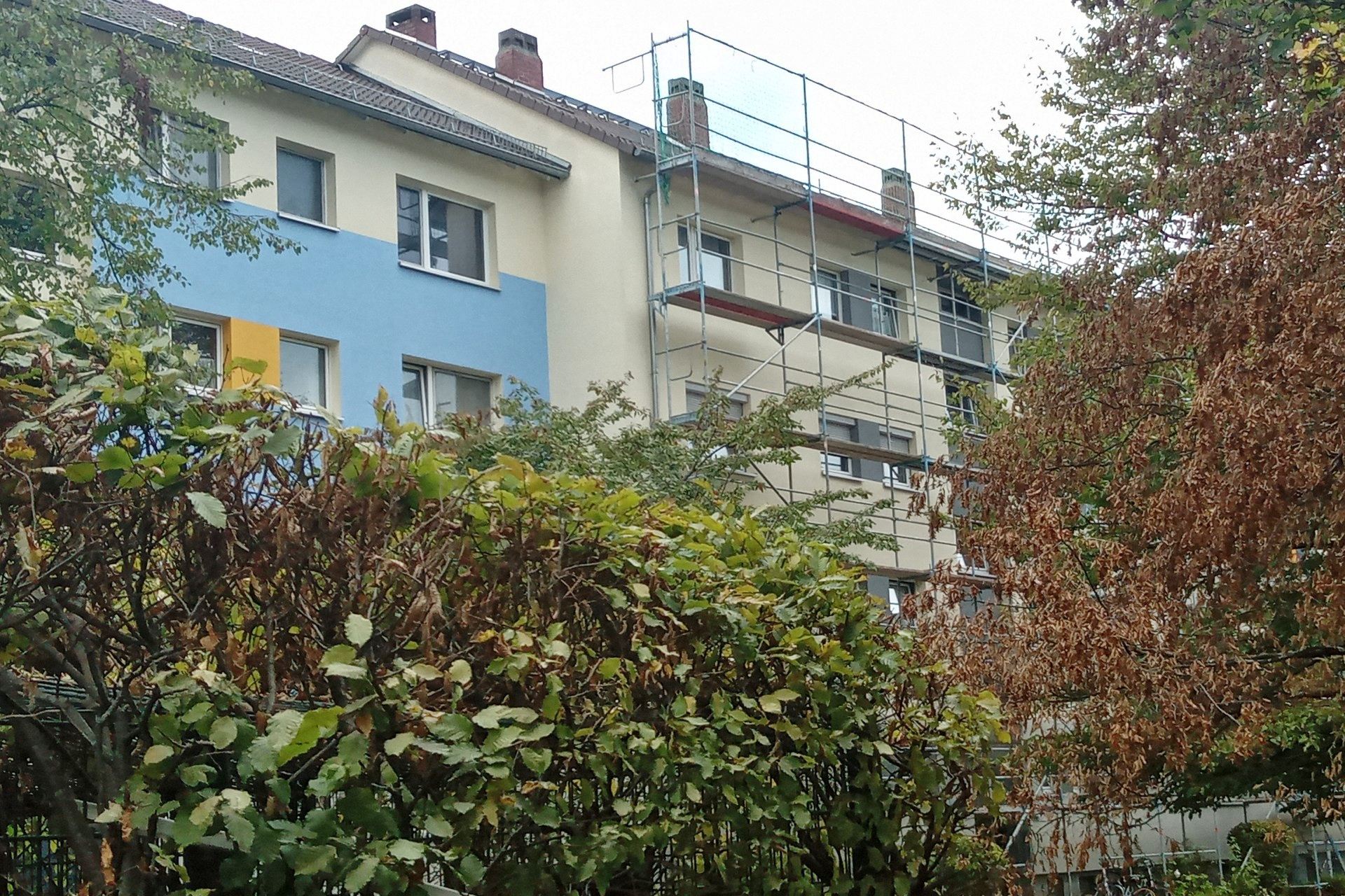 Frankfurt am Main, Unterliederbach, Sieringstraße, Photovoltaik